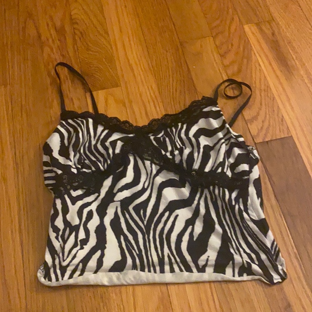 zebra crop from shein